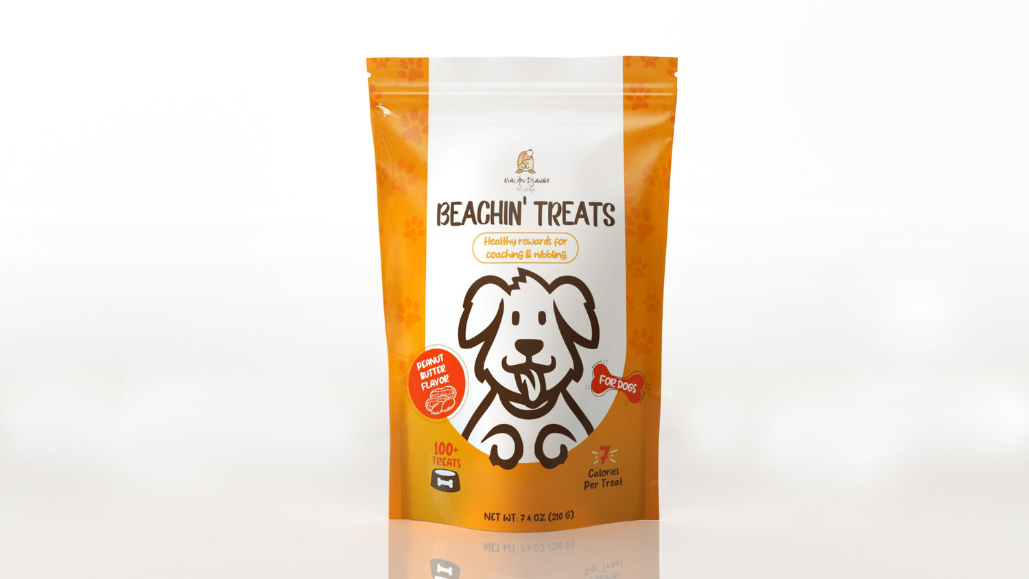 Peanut Butter Superfood Dog Treats - malibudjango