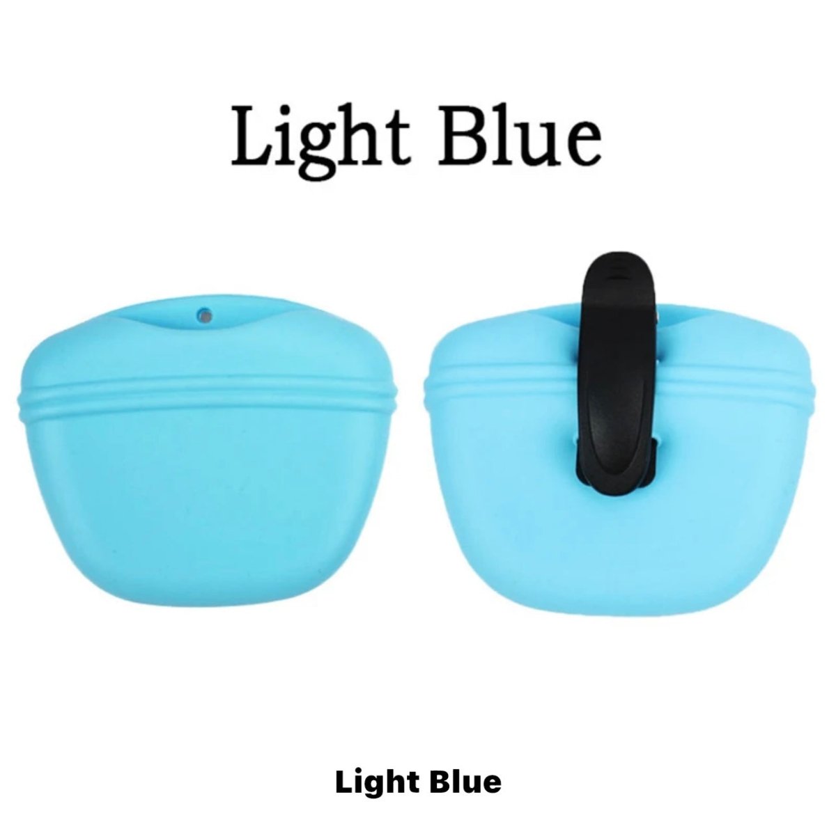 BPA - Free Dog Treat Bag with Magnetic Closure & Secure Clip - malibudjango