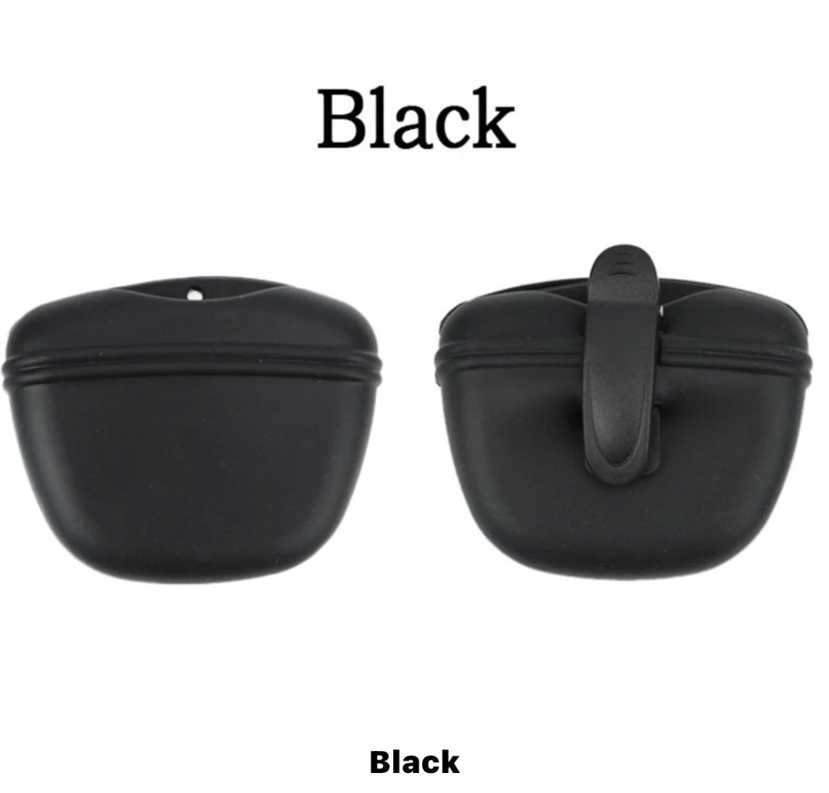 BPA - Free Dog Treat Bag with Magnetic Closure & Secure Clip - malibudjango