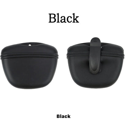 BPA - Free Dog Treat Bag with Magnetic Closure & Secure Clip - malibudjango