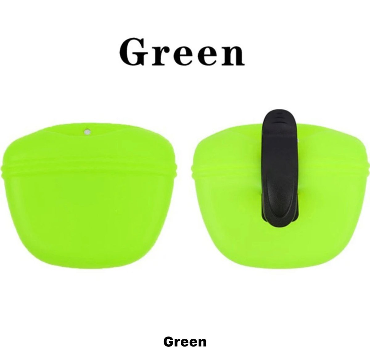 BPA - Free Dog Treat Bag with Magnetic Closure & Secure Clip - malibudjango