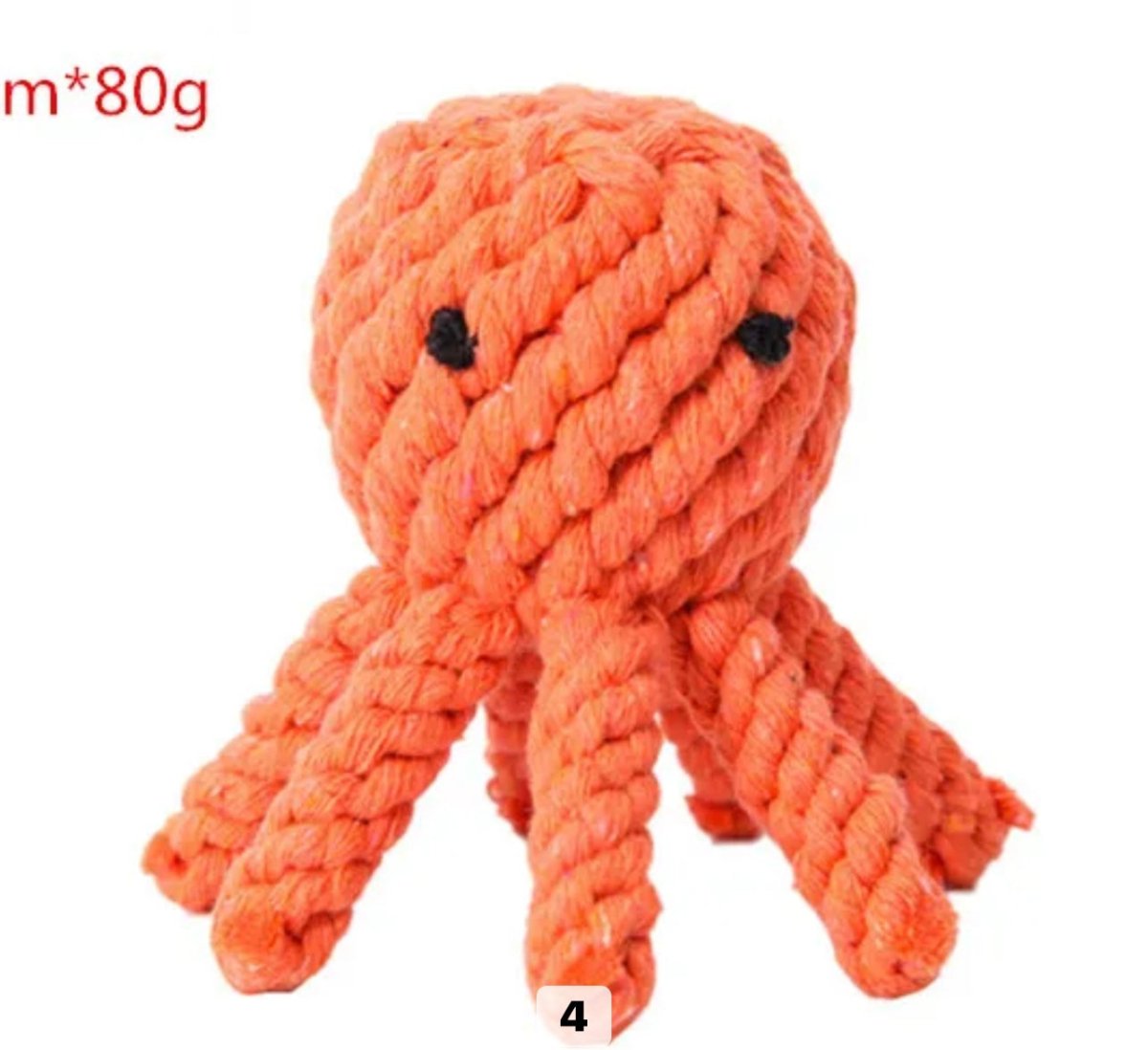 Cotton Rope Animal Chew Toys for Dogs - malibudjango