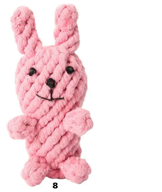 Cotton Rope Animal Chew Toys for Dogs - malibudjango