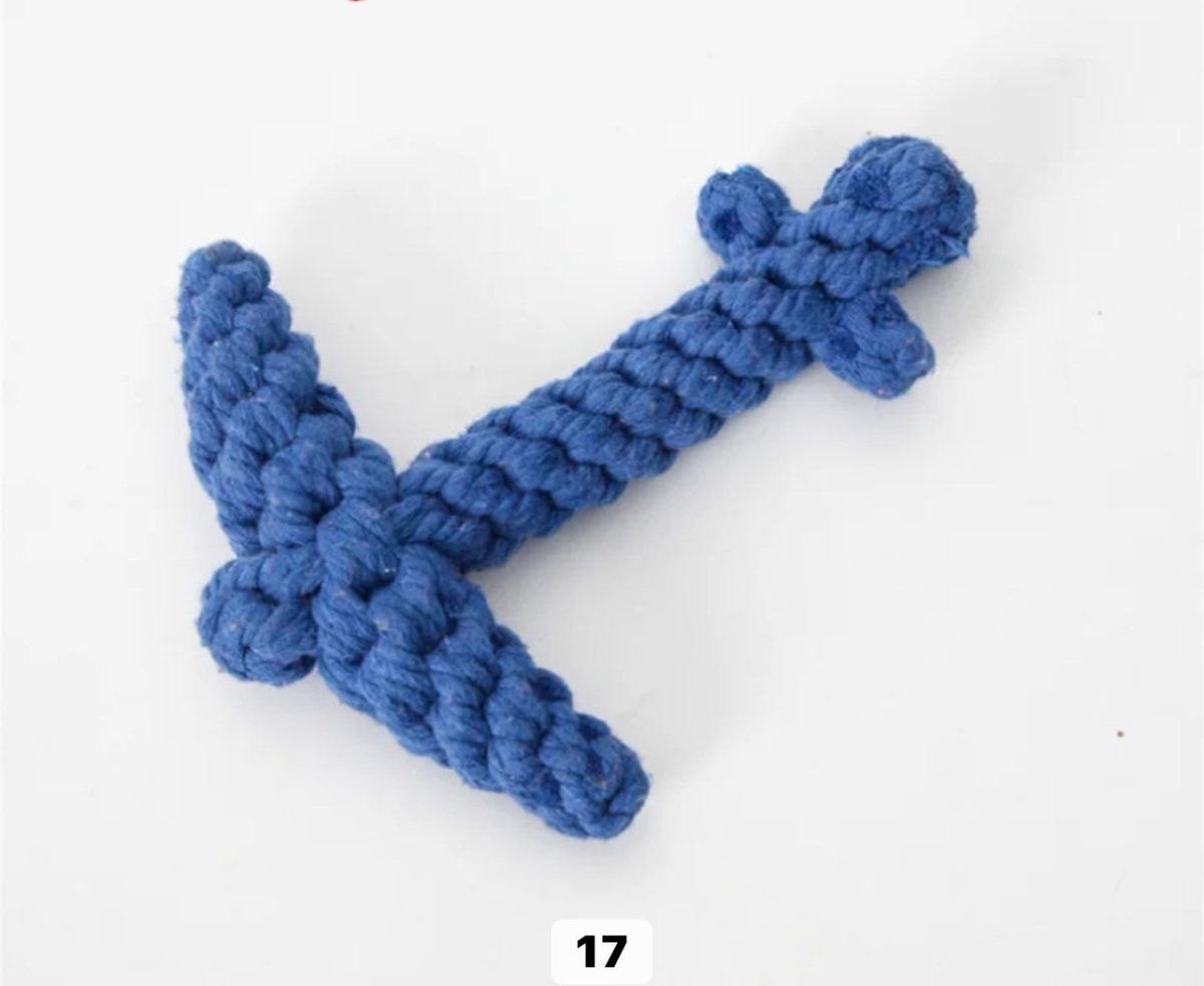 Cotton Rope Animal Chew Toys for Dogs - malibudjango
