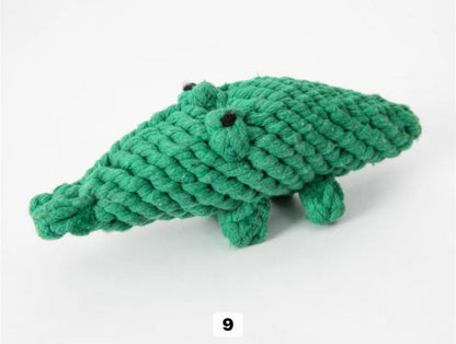 Cotton Rope Animal Chew Toys for Dogs - malibudjango