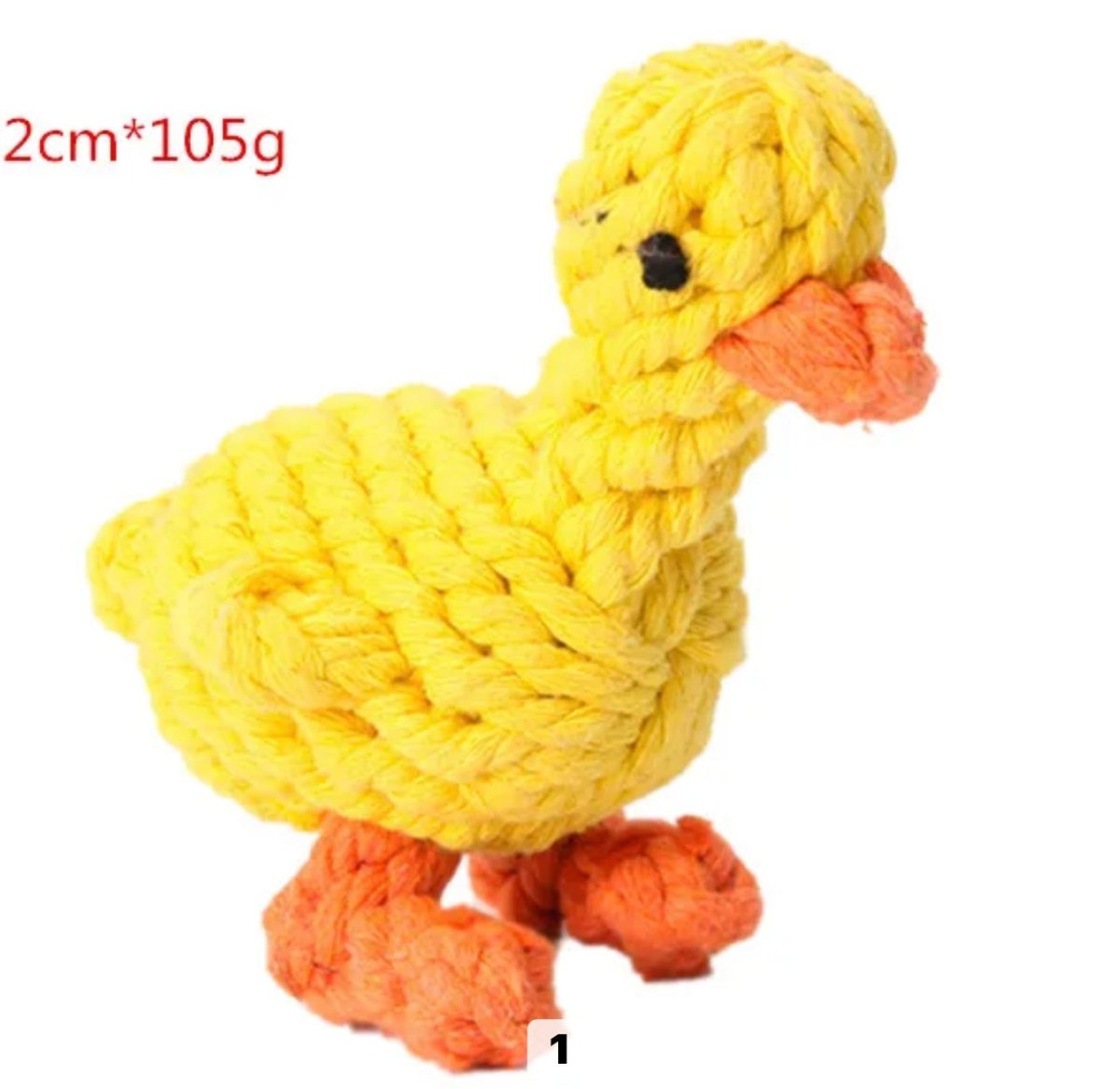 Cotton Rope Animal Chew Toys for Dogs - malibudjango