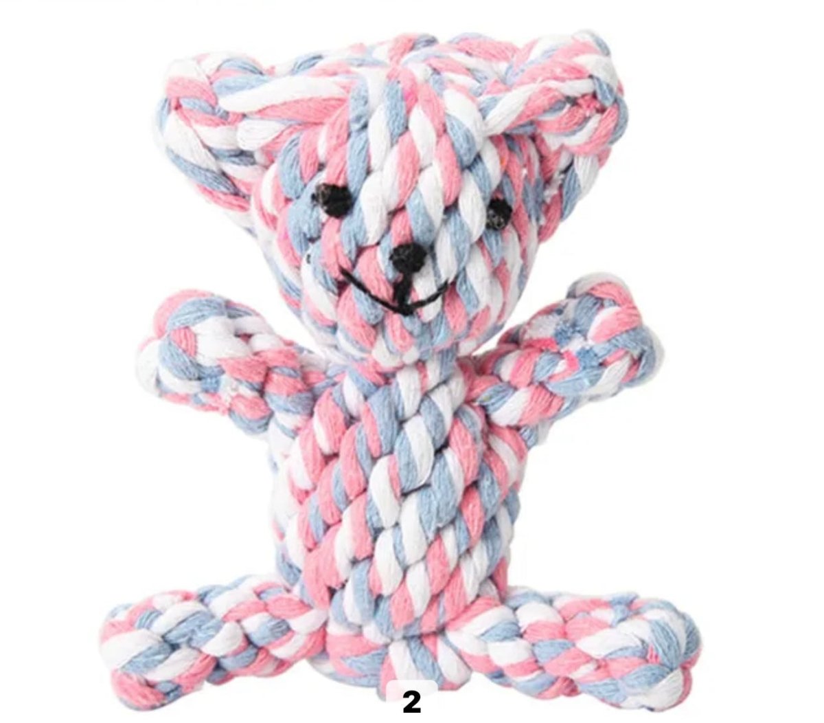 Cotton Rope Animal Chew Toys for Dogs - malibudjango