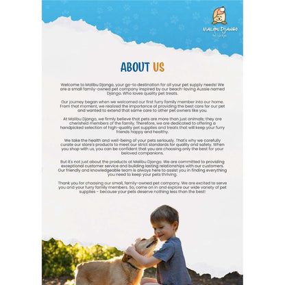 Dog Probiotic Supplement - Supports Immune Function, Gut Flora & Nutrient Absorption - malibudjango