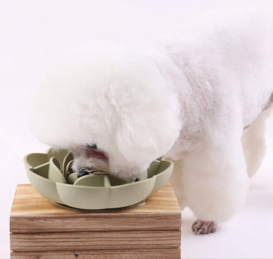 Dog Slow Feeder Flower - malibudjango