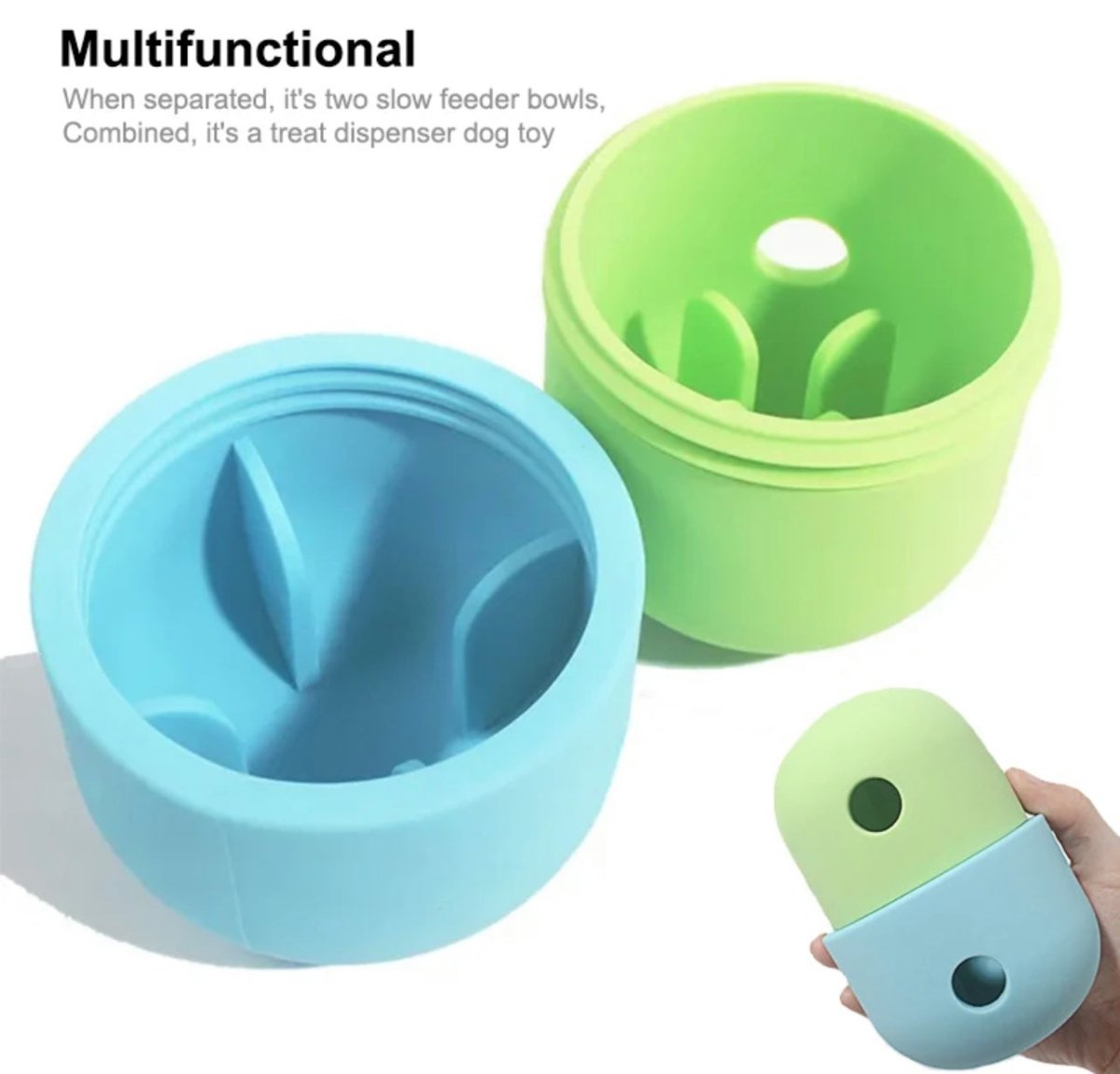 Dog Treat Dispenser Slow Feeder - malibudjango