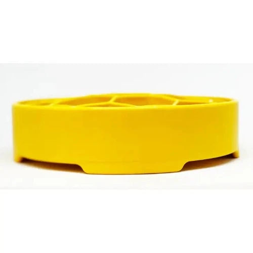 Introducing malibudjango's Honeycomb Design Enrichment Slow Feeder Bowl for Dogs. This innovative bowl promotes healthy eating habits and serves raw meals efficiently, making mealtime both enjoyable and nutritious for your pup.