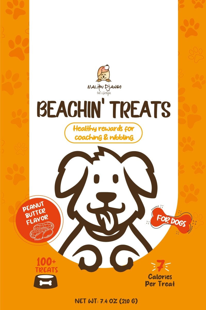 Peanut Butter Flavored Dog Treats with Superfood Ingredients - malibudjango