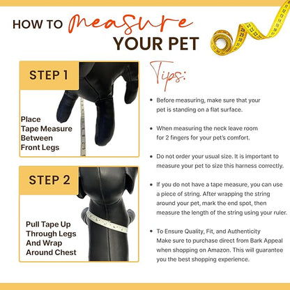 Unveil malibudjango's Reflective No-Pull Dog Harness, boasting a handle and soft mesh lining for ultimate comfort. Available in sizes XS through XXL, it offers both control and coziness for your pup.