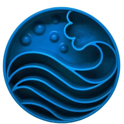 Introducing malibudjango's Slow Feeder Bowl for Dogs, designed with a Wave Pattern to promote enrichment and support healthy eating habits.