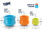 Toppl Puzzle Toy for Dogs - Small Orange: Customizable, Interactive, and Mentally Stimulating - malibudjango